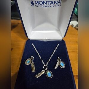 Montana Silversmith Opal Feather